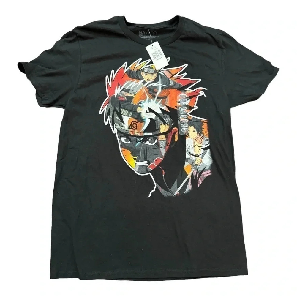 NARUTO SHIPPUDEN T-SHIRT MEN'S